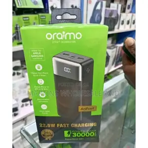 Oraimo PowerNova Q31 30000mAh 22.5W Fast Charging Power Bank (OPB-730)