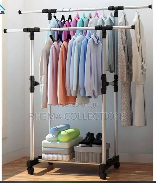 2-Tier Clothes Rack da Shelf (Sabon Zama) - 1