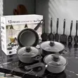 13-Piece Non-Stick Granite Cookware Set - 2