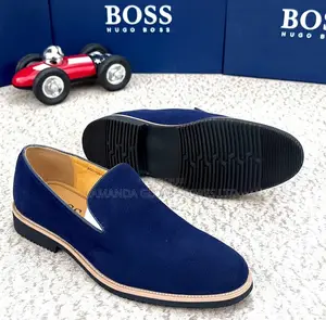 BOSS Jań Jań Suede Slip-on Loafers
