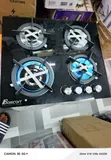 Boscon 4-Face Glass Gas Burner Cabinet - 1