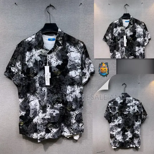 Reclaimed Vintage Rinjin Abstract Mai Hannun Gajeren Hannu - 1