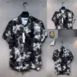 Reclaimed Vintage Rinjin Abstract Mai Hannun Gajeren Hannu - 1