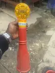 Battery Powered Caution Cone Light - 1