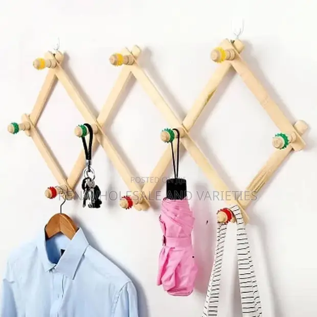 Premium Wooden Multipurpose Hanger Set - 1