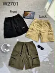 Gajeren Wando Na Maza Na Casual Cargo - Igiyar Ciki, Bambance-bambancen Bayani - 2