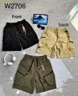 Gajeren Wando Na Maza Na Casual Cargo - Igiyar Ciki, Bambance-bambancen Bayani - 5
