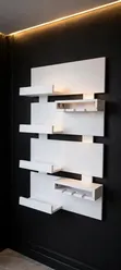 White Quality HDF Board Wine Bar - 2