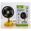 Iwin High-Power Solar/AC Rechargeable Fan - 2