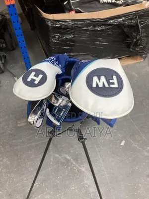 Frazer Golf Club Bag Mai Tsayawa (Blue/Black)