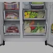 LG 674L Side-by-Side Refrigerator tare da InstaView - 4