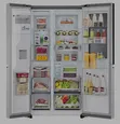 LG 674L Side-by-Side Refrigerator tare da InstaView - 5