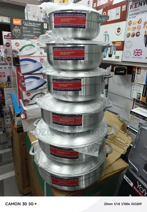 6-Piece Aluminum Pot Set