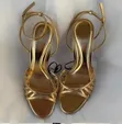 Zara Inspired Strappy Ankle Heels - Black, Gold, Silver, Wine - 2