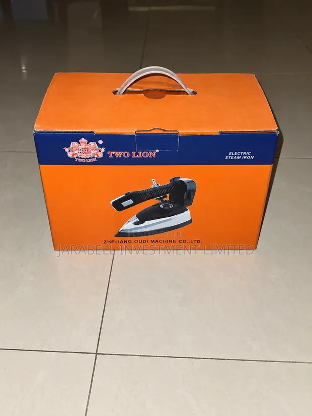 Two Lion Industrial Electric Steam Iron - Brand New - 1