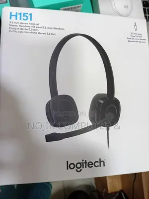 Logitech H151 Wired Stereo Headset - Baki
