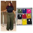 Zara Tufafin Wasanni Na Biya: Farar T-Shirt & Baƙar Guntun Wando - 1