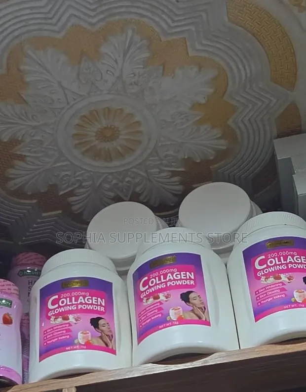 Glowing Collagen Powder for Skin Whitening - 1