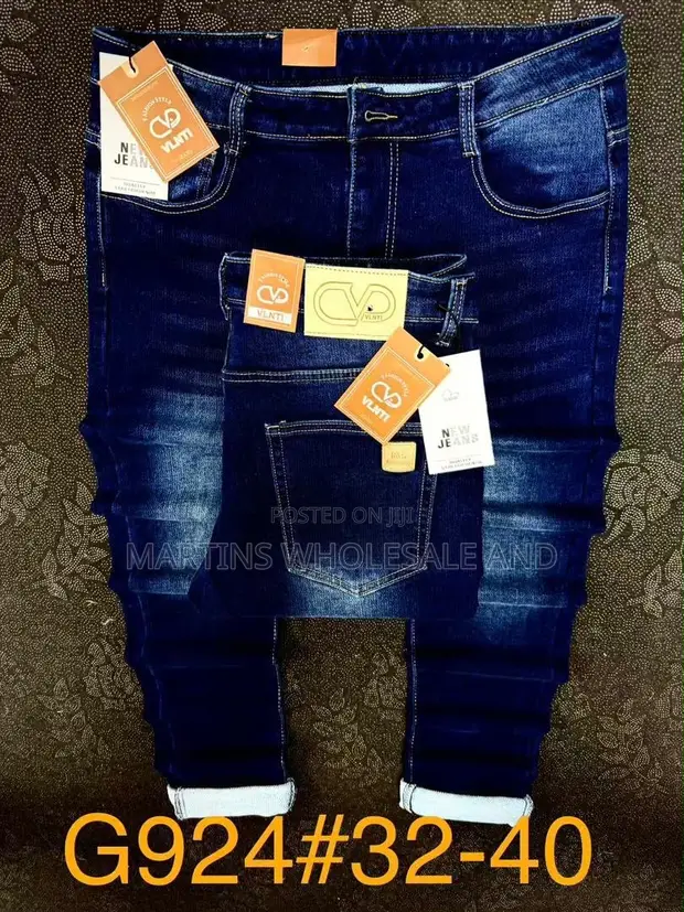 Men's Ala Jeans - Acid Wash Black & Yellow - 1
