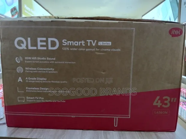 Itel 43-inch QLED Smart TV - 1