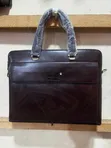 Original Quality Men's Leather Office Bag - 4