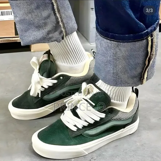Fear of God x Vans Knu Skool Sneakers - 1