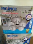 5pcs Aluminium Polish Quality Cooking Pot Set - 1