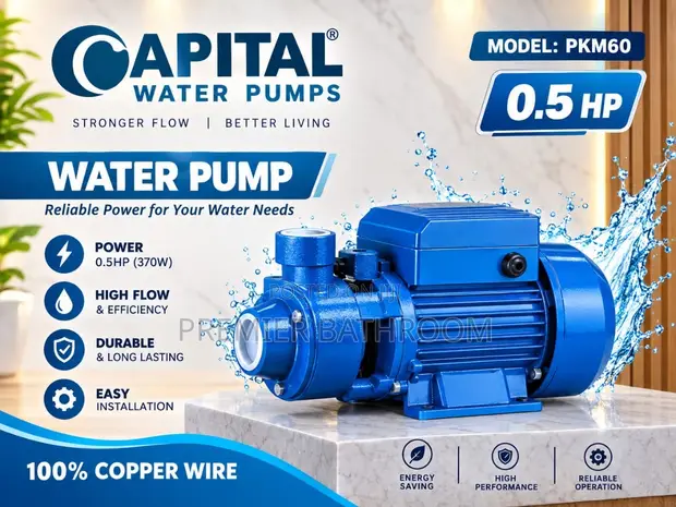 Master 0.5HP Copper Coil Pumping Machine - 1