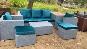 Brand New Rattan Outdoor Bar Chairs (Set of 4)