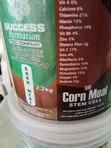 SRF Cornmeal Stem Cell Supplement - 2