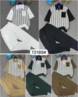 Zara Men's Brown Half-Zip Polo & Trousers Set - 2