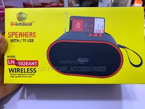 BoomBest LN-1028ANT Wireless Portable Speaker Mai Antena ta FM
