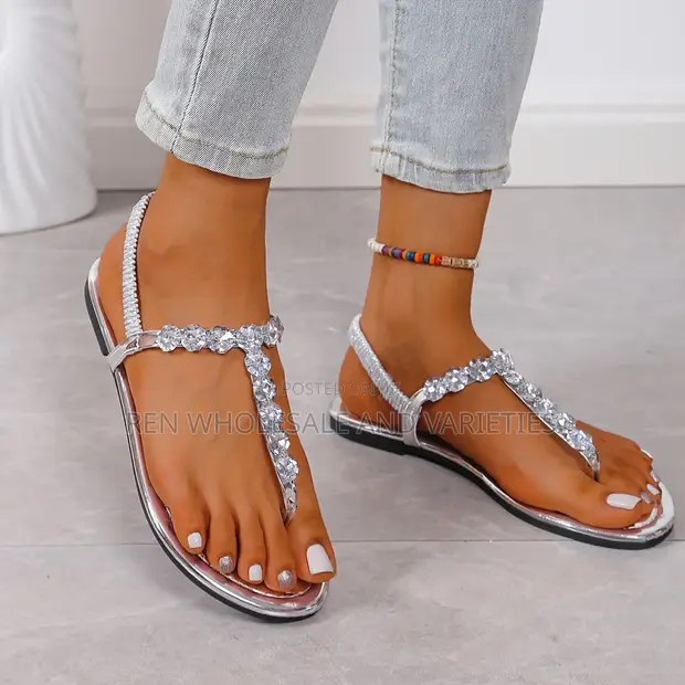Stylish Women's Leather Slippers - Brand New - 1
