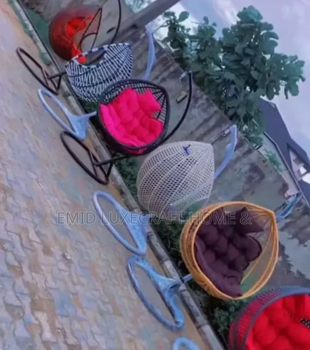 Brand New Rattan/Wicker Swing Chair - 1