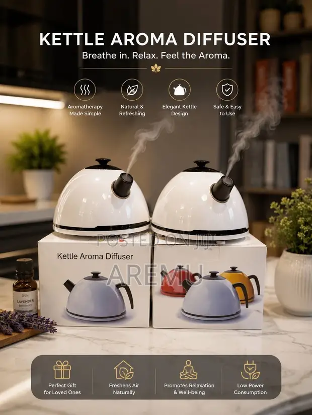 Kettle Aroma Diffuser - Brand New - 1
