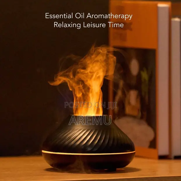 Colour Changing Aroma Humidifier - Black & White - 1