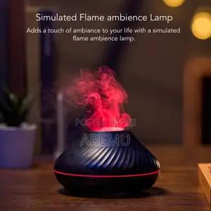 Colour Changing Aroma Humidifier - Black & White