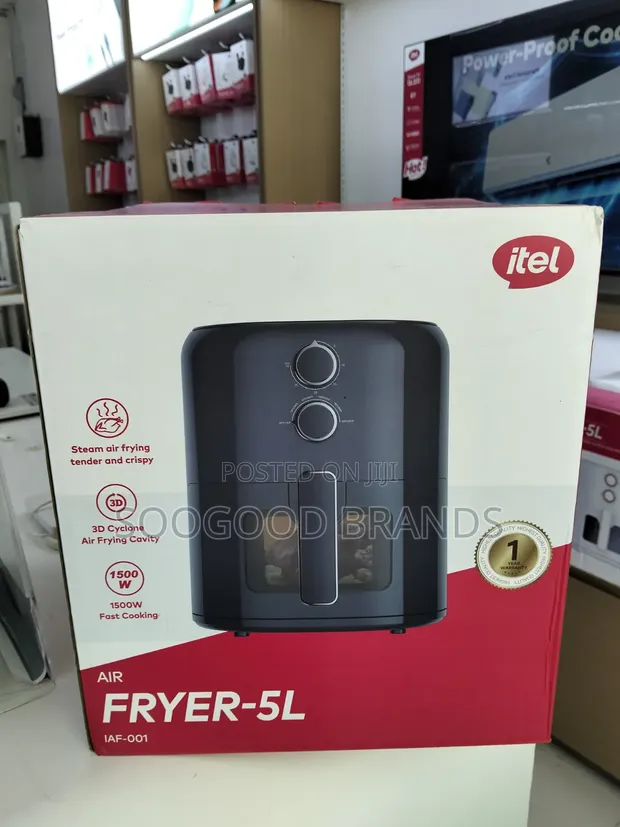 Itel Air Fryer Mai Lita 5 - 1
