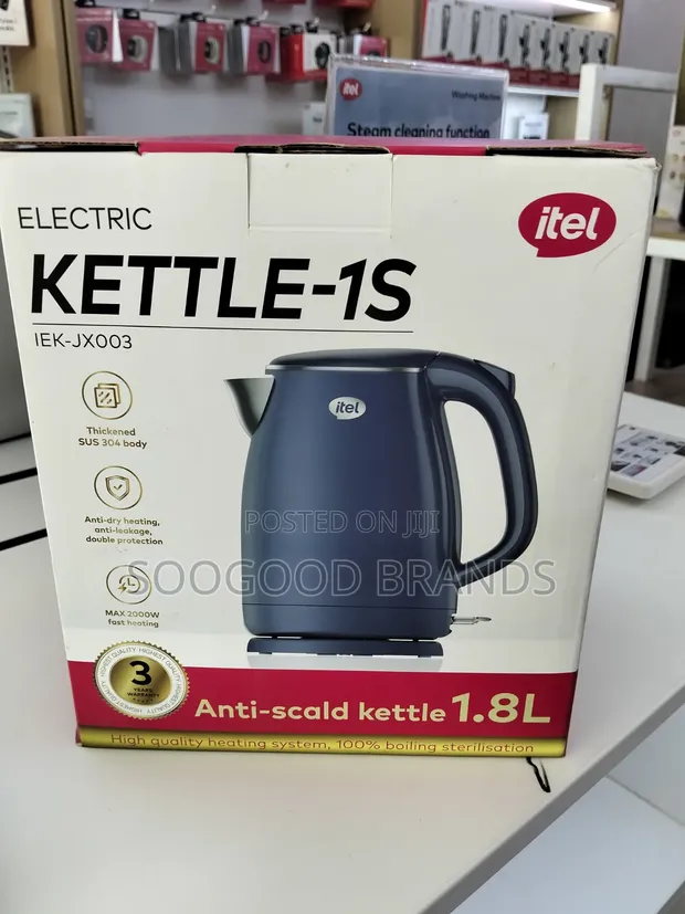 Itel 1.8L Kettle Na Lantarki - Sabo - 1