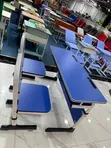 Sabon Teburin Makaranta da Kujera tare da Locker - 1