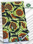 Super Wax Vlisco Fabric - New Design - 4