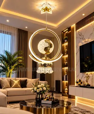 Simple LED Pendant Lamp - Modern Rotatable Design