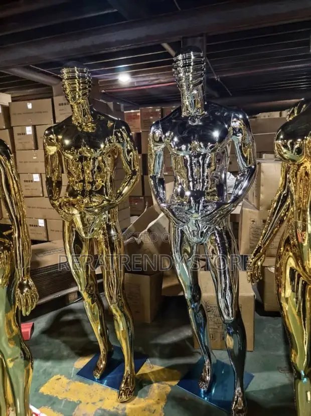 Brand New Silver Mannequin - Male - 1