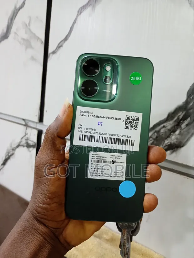 Oppo Reno14 F 256GB Green - 1