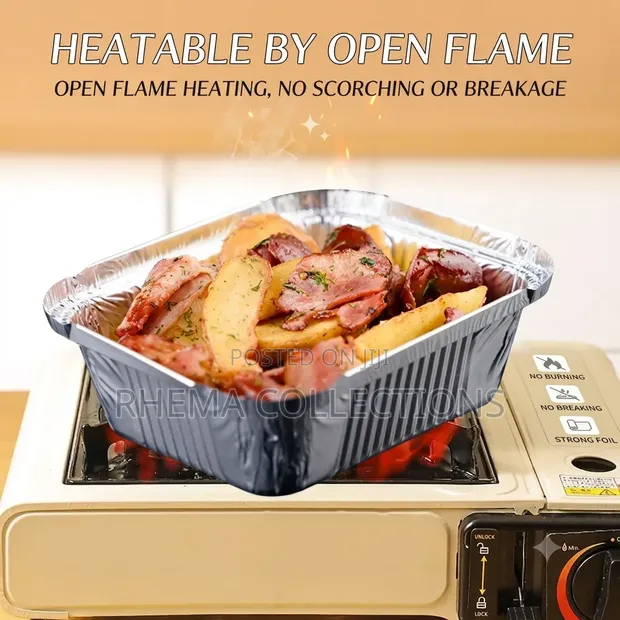 8pcs Asun Plate (Aluminum Foil Pan) 700ml - 1