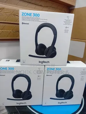 Logitech Zone 300 Wireless Bluetooth Headset - Midnight Black