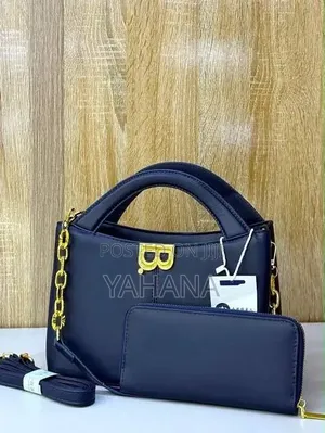 Bagco Classic Handbag - Navy Blue