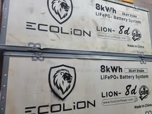 Ecolion 8kWh Wurin Tsarin Hasken Rana
