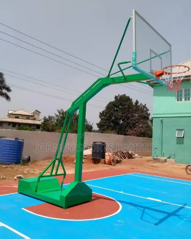 Standard Olympic Moveable Basketball Stand - 1