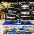 Brand New 12-Piece Hoffner Stainless Steel Pot Set - 2